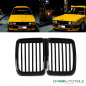 Preview: Satz Sport Kühlergrill für BMW 3er E30 passend in hochglanz Schwarz alle Modelle